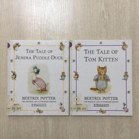 THE TALE OFJEMIMA PUDDLE-DUCK/THE TALE OFTOM KITTEN（2册合售）英文原版精装绘本
