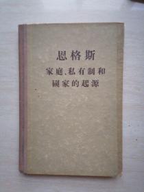 恩格斯家庭私有制和国家的起源