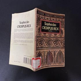 Oedipus Rex (Dover Thrift Editions)；俄狄浦斯王；英文原版