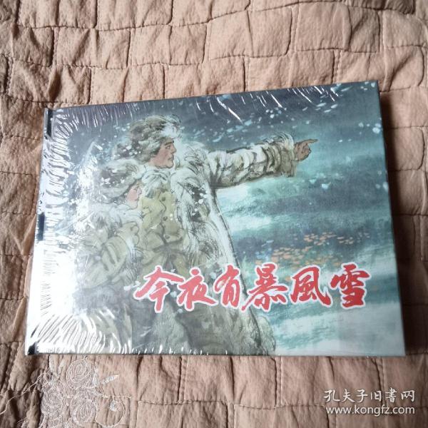 今夜有暴风雪（上美32开大精）梁晓声 编；冯远 绘 上海人民美术出版社 20