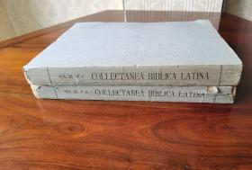 《Collectanea Biblica Latina Vol III》2冊合售