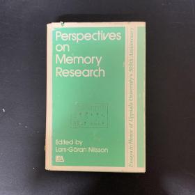 Perspectives on Memory Research: Essays in Honour of Uppsala University's 500th Anniversary 记忆研究展望:乌普萨拉；英文原版
