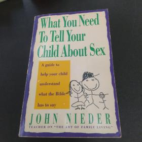 What You Need  To Tell Your  Child About Sex