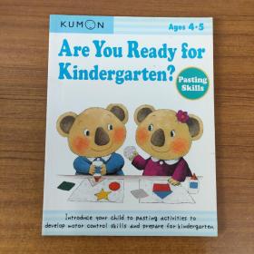 英文原版 Are You Ready for Kindergarten ?