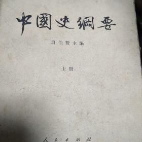 中国史纲要（上册）内页有划线