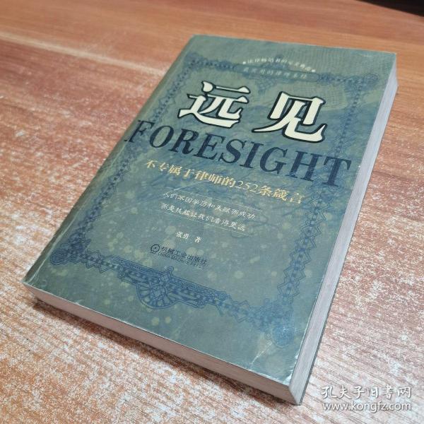 远见: 不专 属于 律师 的 252 条 箴言