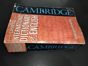 CAMBRIDGE  INTERNATIONAL DICTIONARY of ENGLISH