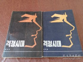 激情时代격정시대（上下册）朝鲜文