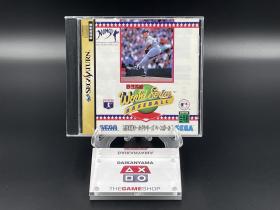 日本正版世嘉土星游戲：野茂英雄的MLB美職棒世界大賽系列賽 碟8新 箱說全