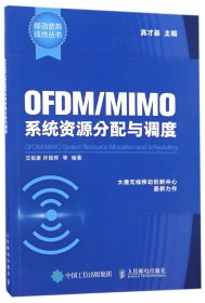 OFDM\MIMO系统资源分配与调度/移动宽带技术丛书 9787115381927