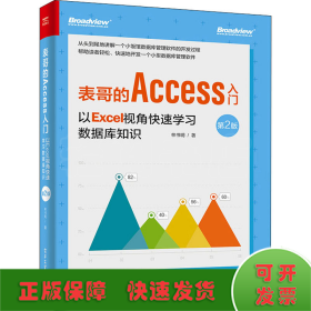 表哥的Access入门 以Excel视角快速学习数据库开发 第2版