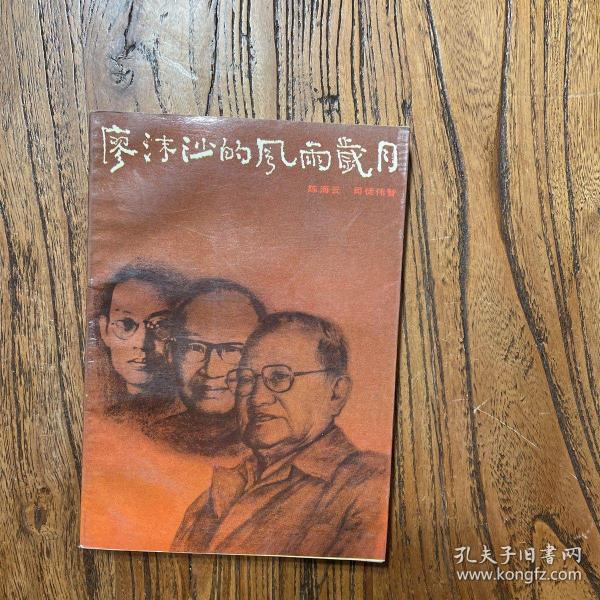 廖沫沙的风雨岁月