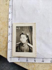 50年代中国人民解放军55式军装照片10张合售:美女解放军照片