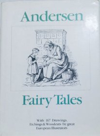andersen fairy tales安徒生童话全集英文原版精装插图版
