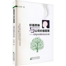 价值思维与公司价值管理——CFO到CEO的必由之路 9787521826111