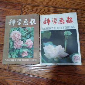 科学画报1983年第八期，1984年第十期。