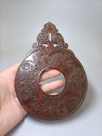 战汉和田玉壁