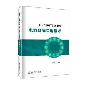 新华正版 IEC 60870-5-104 电力系统应用技术 王顺江 9787519860318 中国电力出版社