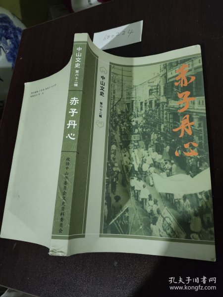 赤子丹心 中山文史第六十二辑）
