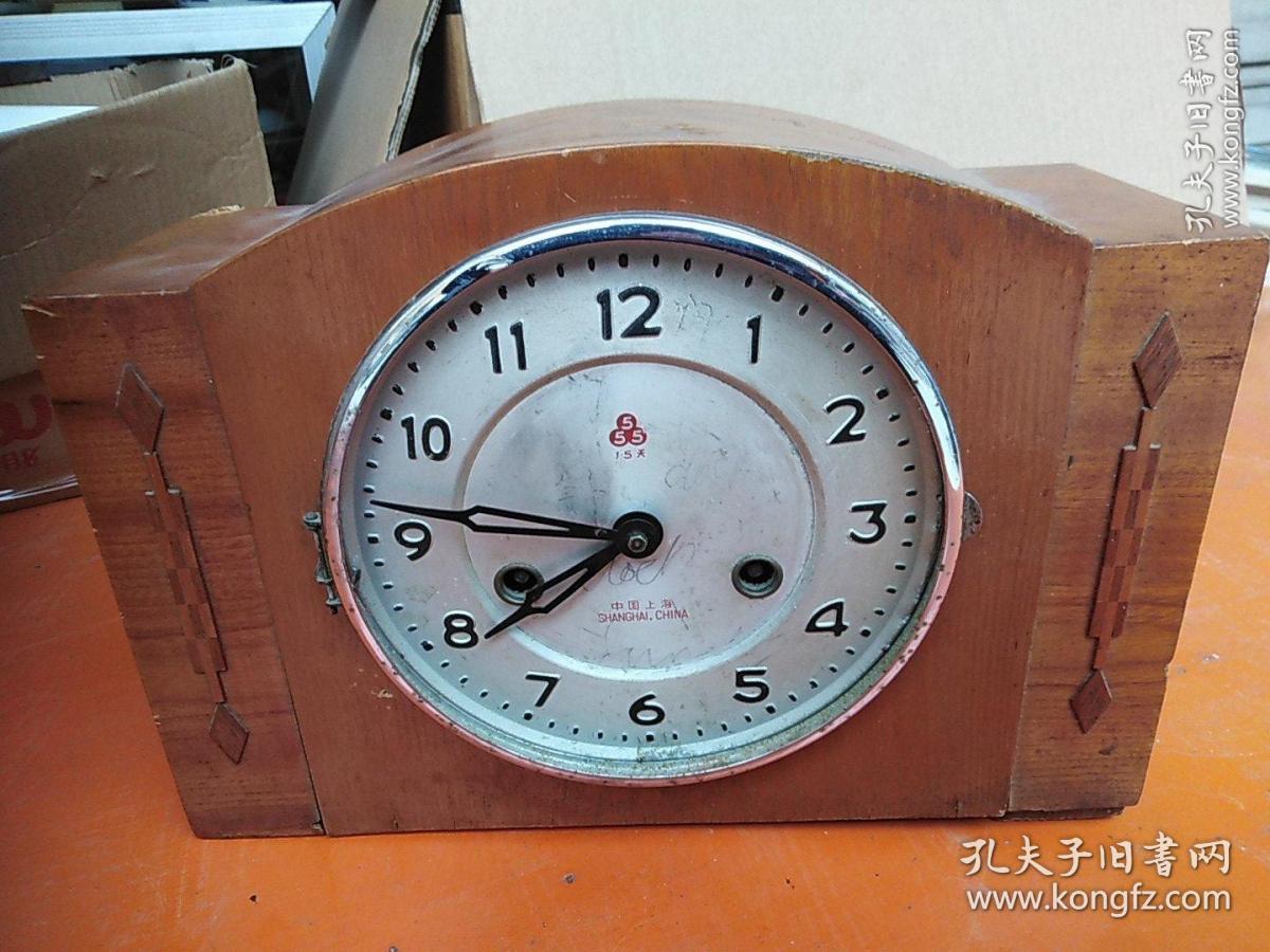 555座钟_中国上海钟表厂_孔夫子旧书网