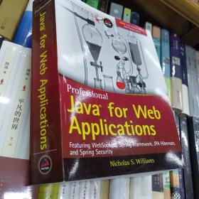 Web应用的专业 Professional Java For Web Applications 英文原版 Nicholas Williams【原版】Wiley