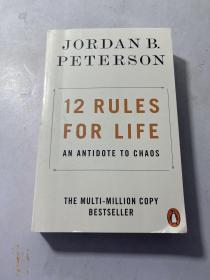 英文原版 12 Rules for Life生存的十二条法则 自我治愈人生哲学心理励志书籍