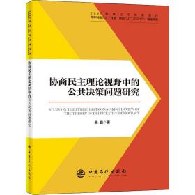 新华正版 协商民主理论视野中的公共决策问题研究 聂鑫 9787511459961 中国石化出版社