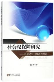 全新正版 社会权保障研究--以促进经济发展为视角 董宏伟 9787564177010 东南大学