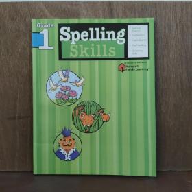 Spelling Skills Grade 1 (Flash Kids Harcourt Family Learning)