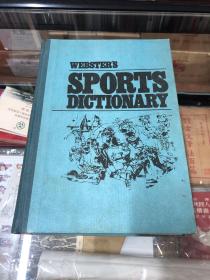 WEBSTERS SPORTS DICTIONARY【韦氏体育词典16开本硬精装】