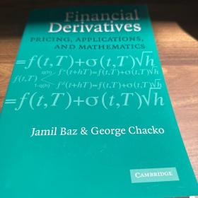 Financial Derivatives: Pricing Applications and Mathematics[金融衍生品]