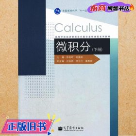 微积分(下高等学校经济管理学科数学基础课程系列教材)