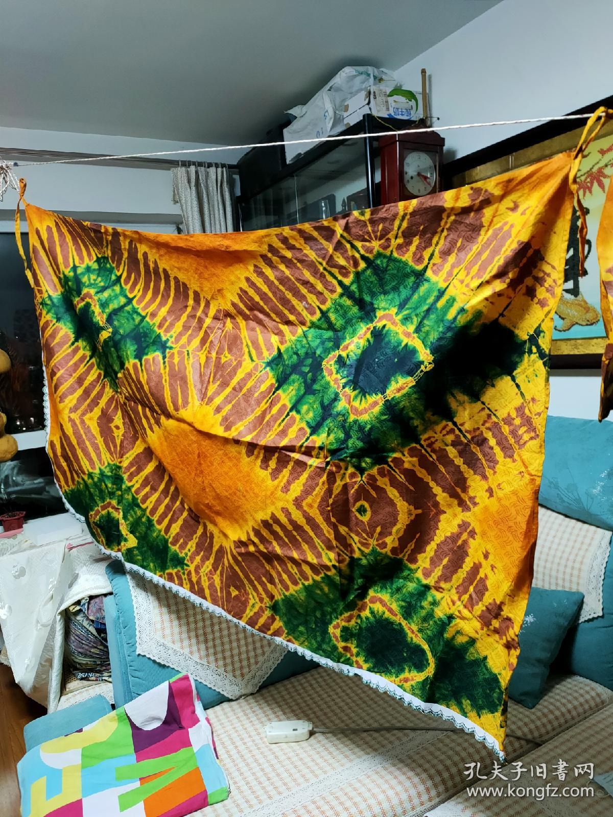 非洲热带扎染艺术蝴蝶印象