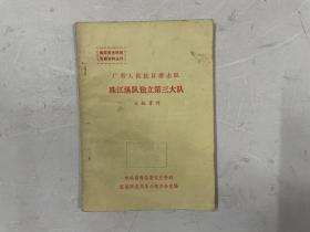 广东人民抗日游击队珠江纵队独立第三大队文献资料