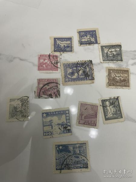 解放區郵票一堆 一起打包有好有壞