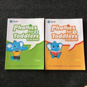 易贝乐少儿英语 Phonics for Toddlers Text book（1、2）两本合售