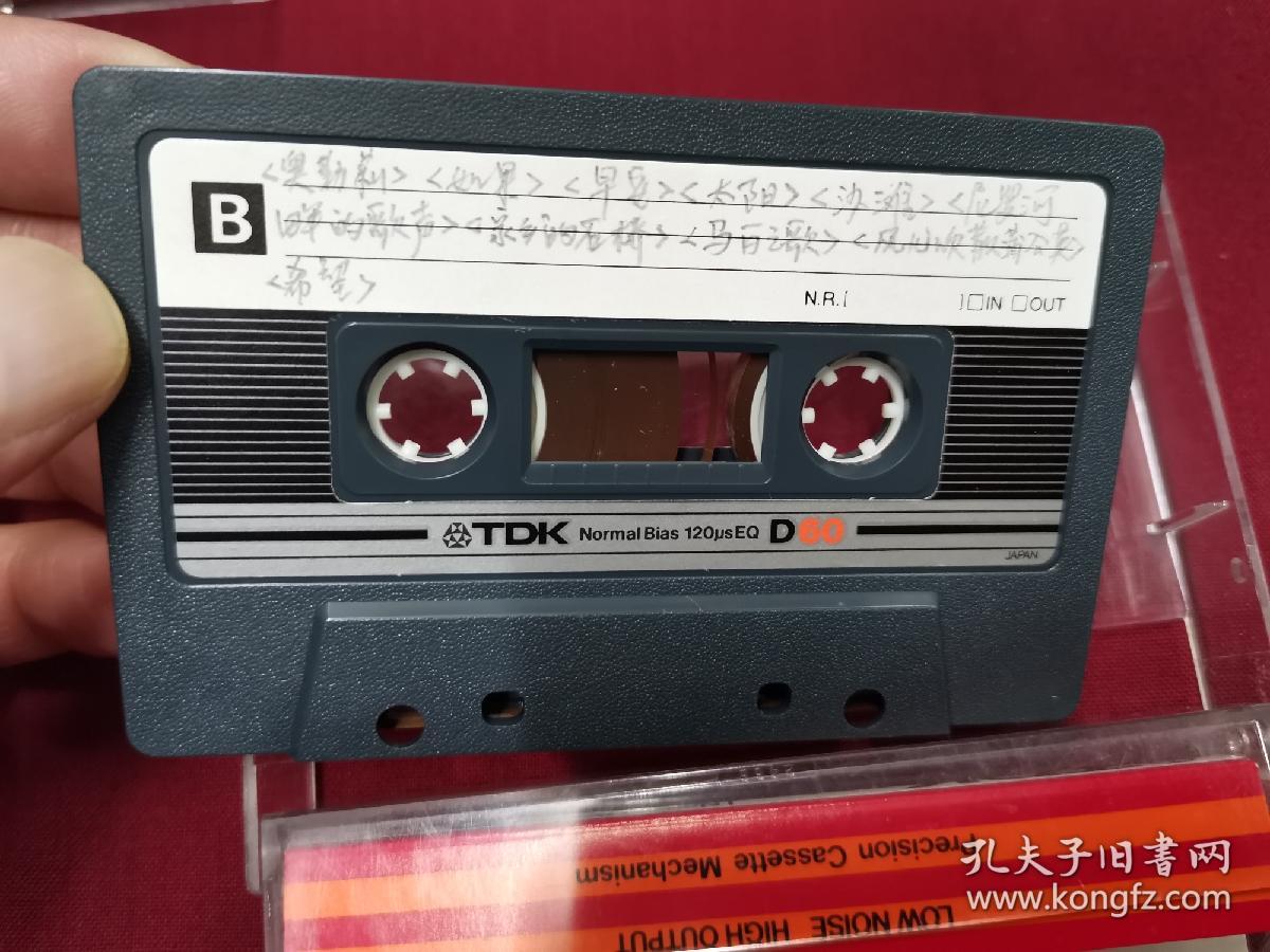 日本原装tdk录音磁带一盒10盘合拍
