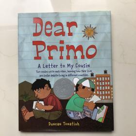 Dear Primo: A Letter to My Cousin 英文绘本 精装 大开本(货号:大9)