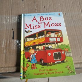 Usborne Very First Reading Book 3: A Bus for Miss Moss莫斯小姐的公共汽車