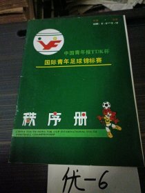 中国青年报TDK杯 国际青年足球锦标赛 秩序册