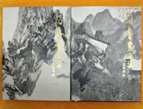 石鲁书画集【第二卷、第三卷】 2本合售