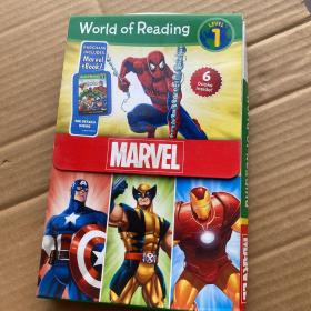World of Reading Marvel Boxed Set: Level 1: Purchase Includes Marvel eBook!