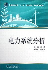 电力系统分析(普通高等教育十二五规划教材) 普通图书/教材教辅/教材/大学教材/计算机与互联网 武娟 中国电力 9787533154