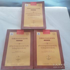 汉藏双语诉讼法词典（套装共3卷）