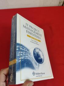 IT Project Management Essentials(Book+CD)》       （ 16开） 【详见图】，全新未开封
