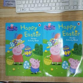 Peppa Pig: Happy Easter (Sticker Book)2本合售