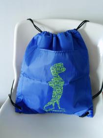全新GEICO背袋束口雙肩包戶外旅行包防水收納袋抽繩包