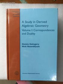 现货 A Study in Derived Algebraic Geometry: Volumes I and II  代数几何 英文原版 衍生代数几何的研究