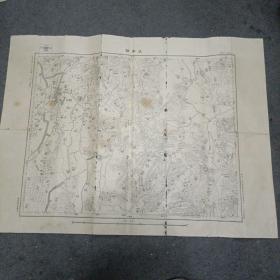 1937年地图：江苏省江宁县：江宁镇
