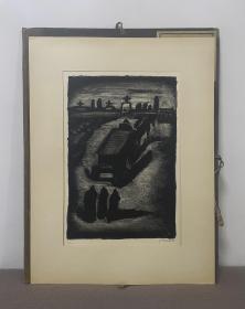 【保真】乔治·鲁奥Georges Rouault签名版画6张（一套）/石版画真作 1929年作